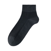 Men's 99% Supima® Cotton Breathable Mesh Ankle Socks - product photo showing breathable mesh comfort