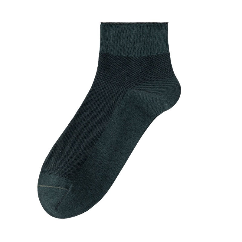 Men's 99% Supima Cotton Mesh Ankle Socks