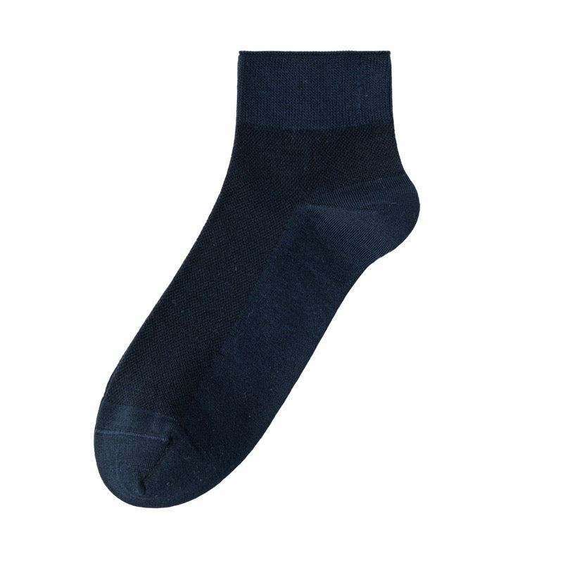 Men's 99% Supima Cotton Mesh Ankle Socks