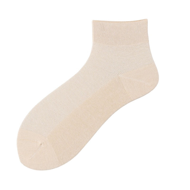 Women's 99% Authentic Supima® Cotton Mesh Ankle Socks