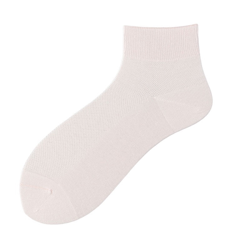 Women's 99% Authentic Supima® Cotton Mesh Ankle Socks