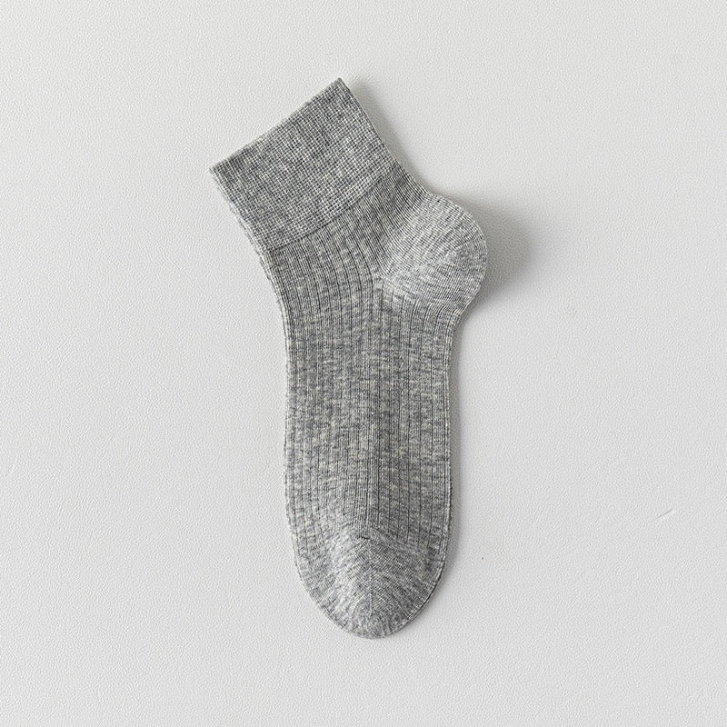 Women's 92% Cotton Candy-Colored Ankle Socks