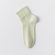 Women's 92% Cotton Candy-Colored Ankle Socks - product photo showing soft cotton comfort
