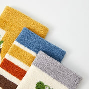 Kids' Ultra-Soft Fuzzy Slipper & Sleeping Crew Socks (5-Pack)