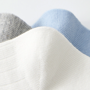 Kids' Bright & Breezy 97% Cotton Quarter Socks 5-Pack - sock set showing soft cotton comfort