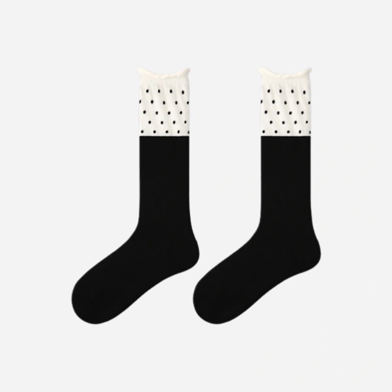 Women's Sheer Ruffle Cuff Socks