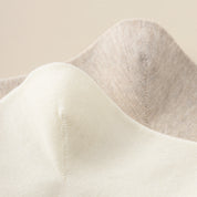 Men's Dual-Layer Cotton Exterior & Merino Wool Lined Ribbed Crew Socks