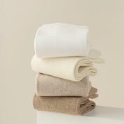 Women's 97% Cotton 6.6" Essential Crew Socks - product photo showing soft cotton comfort