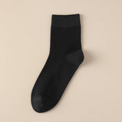 Men's 99% Supima® Cotton Fine-Ribbed Crew Socks