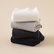 Men's 99% Supima® Cotton Fine-Ribbed Crew Socks