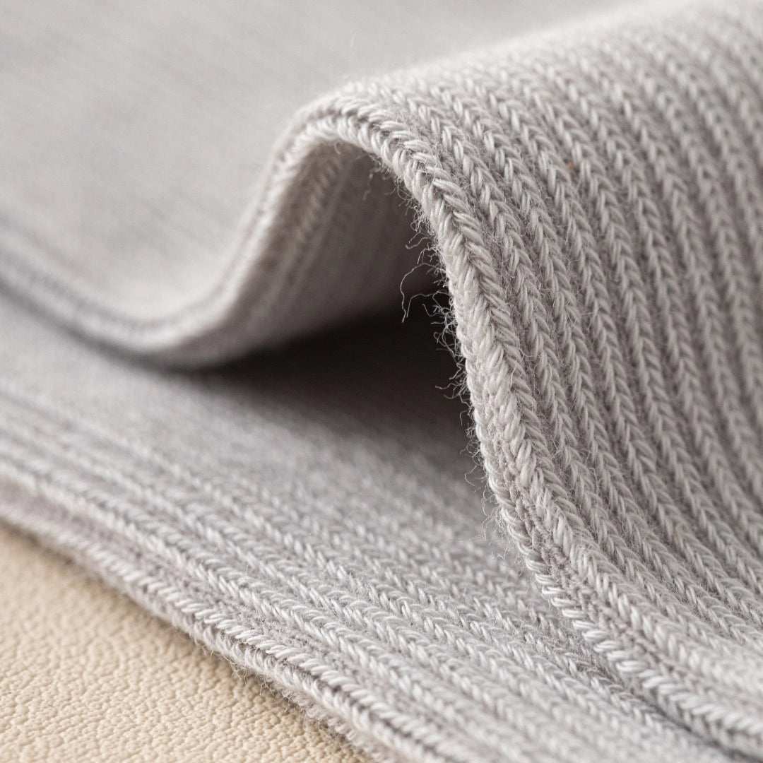 Men's 99% Supima® Cotton Fine-Ribbed Crew Socks