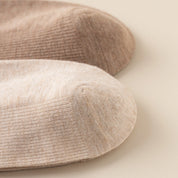 Women's 98% Cotton Fine-Ribbed Quarter Socks