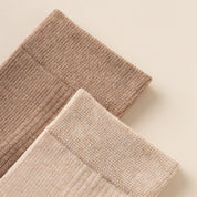 Women's 98% Cotton Fine-Ribbed Quarter Socks