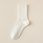 Men's Dual-Knit Cotton-Faced Worsted Wool-Lined Thermal Crew Socks
