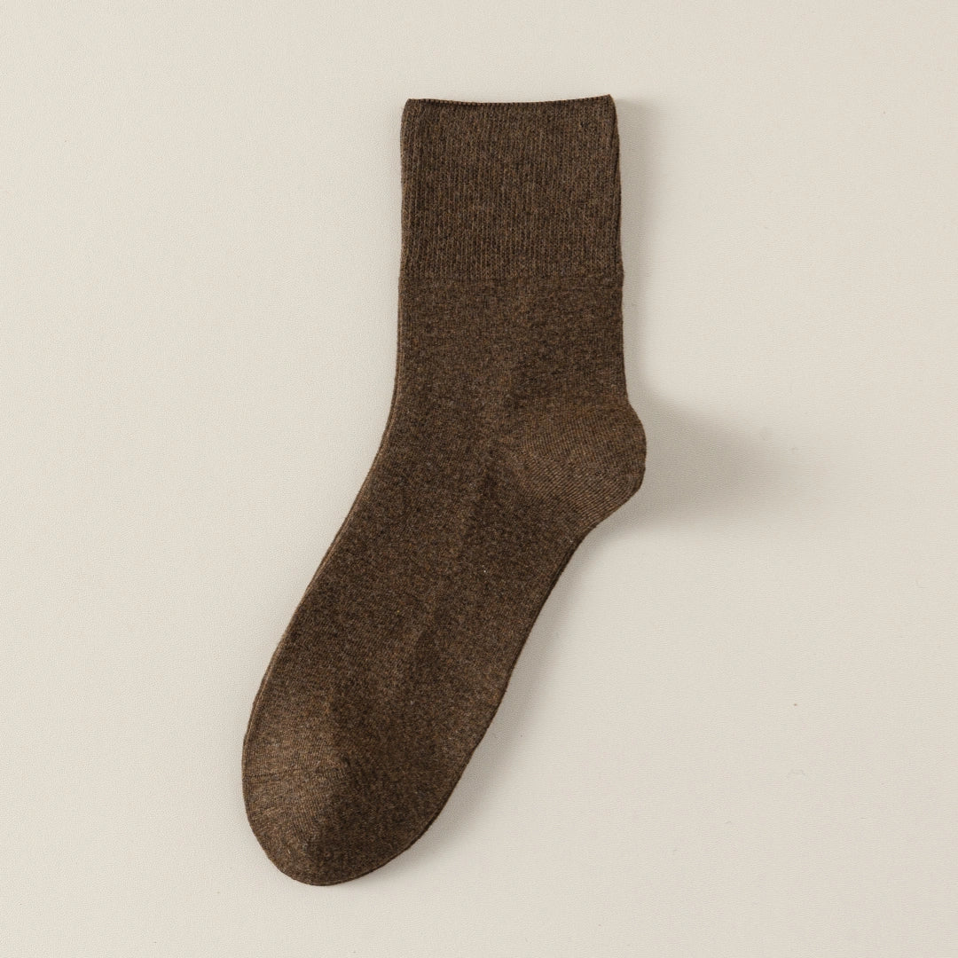 Men's Big & Tall 98% Cotton Non-Binding Socks