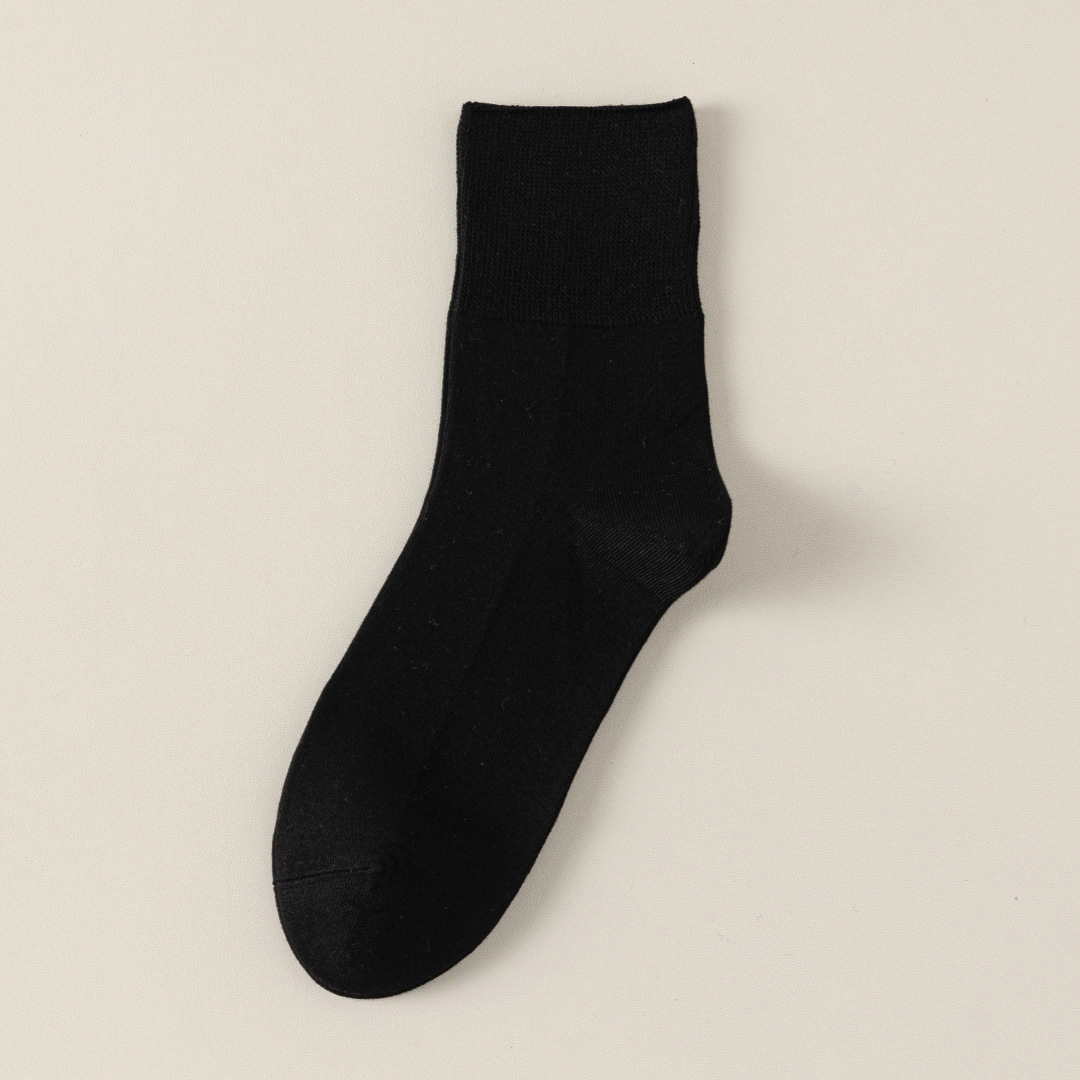 Men's Big & Tall 98% Cotton Non-Binding Socks