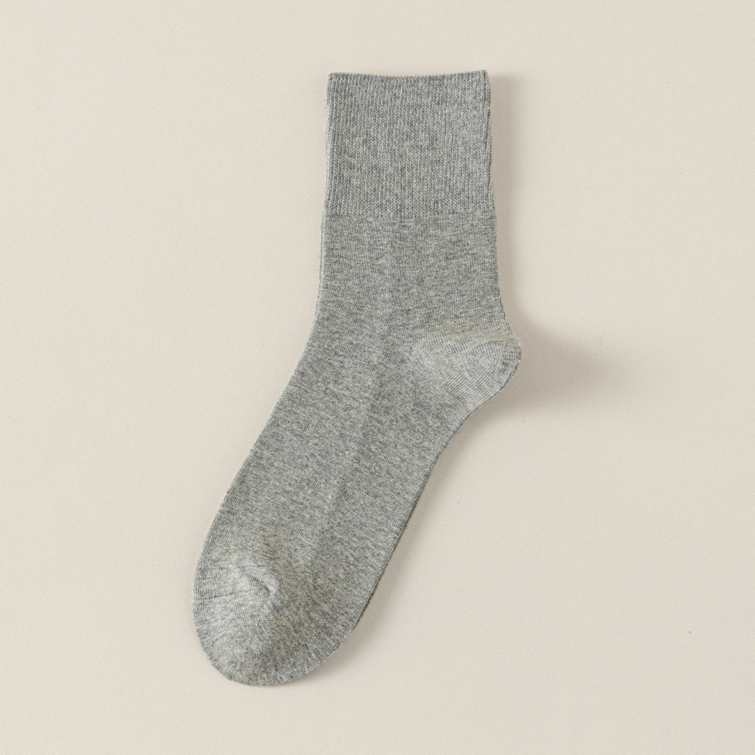 Men's Big & Tall 98% Cotton Non-Binding Socks
