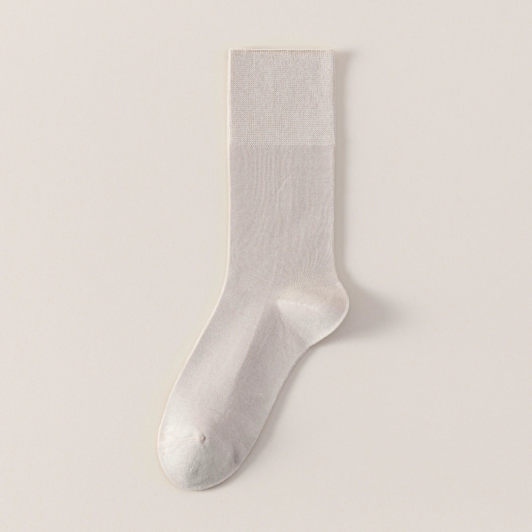 Women's Modal & Mulberry Silk Blend 7.5‘‘ All-Season Crew Socks