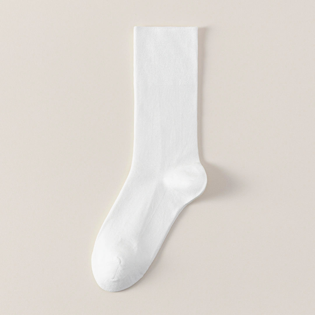 Women's Modal & Mulberry Silk Blend 7.5‘‘ All-Season Crew Socks