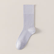 Women's Modal & Mulberry Silk Blend 7.5‘‘ All-Season Crew Socks