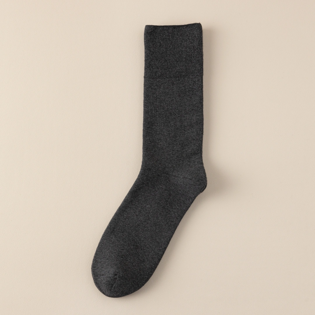 Men's 98% Cotton 7.5" Full Terry Crew Socks