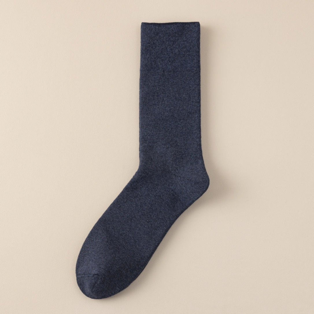 Men's 98% Cotton 7.5" Full Terry Crew Socks
