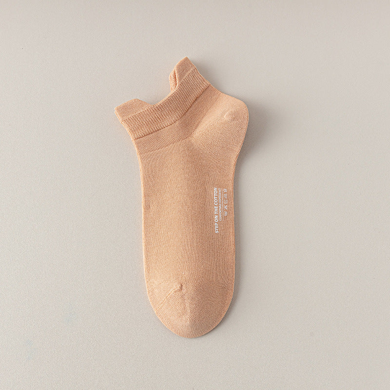 Women's 98% Cotton Heel Tab Ankle Socks