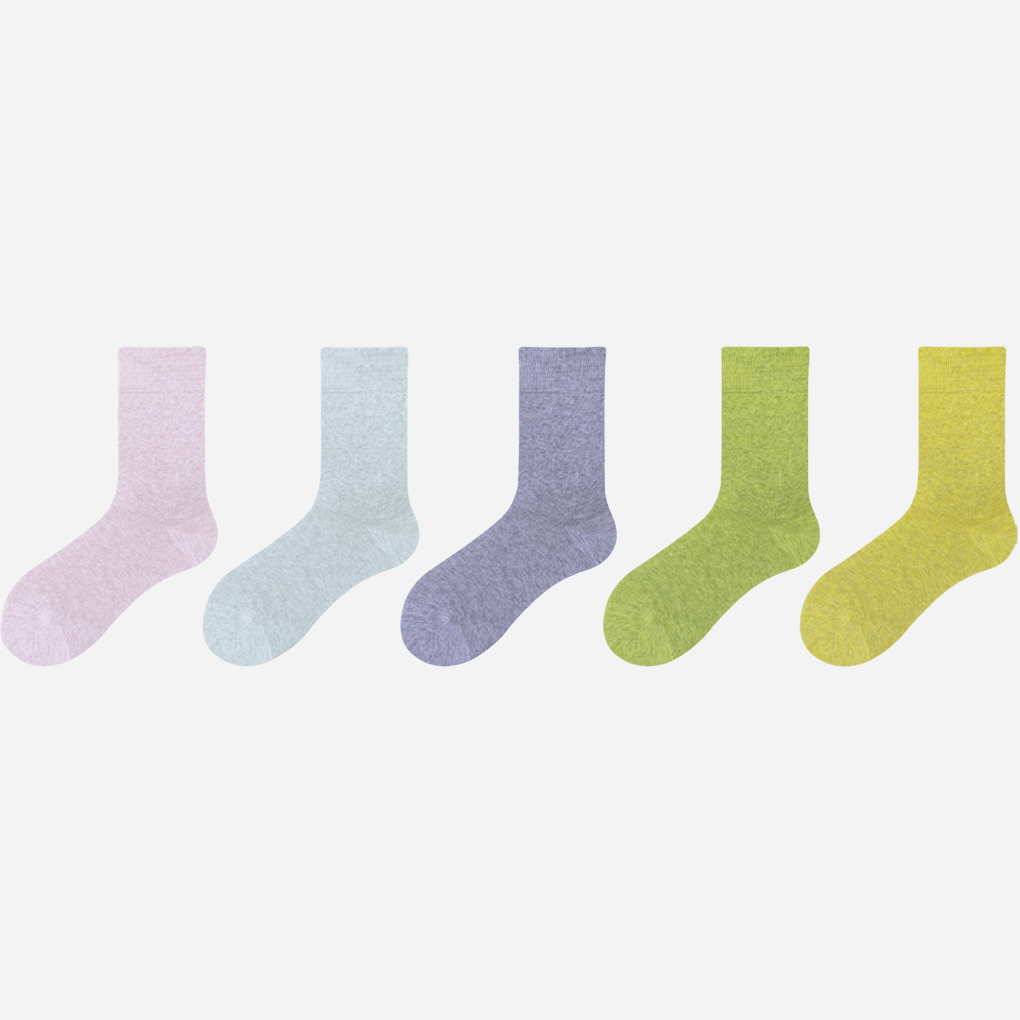 Women's Cloud-Soft Heathered Socks - 5 Pairs