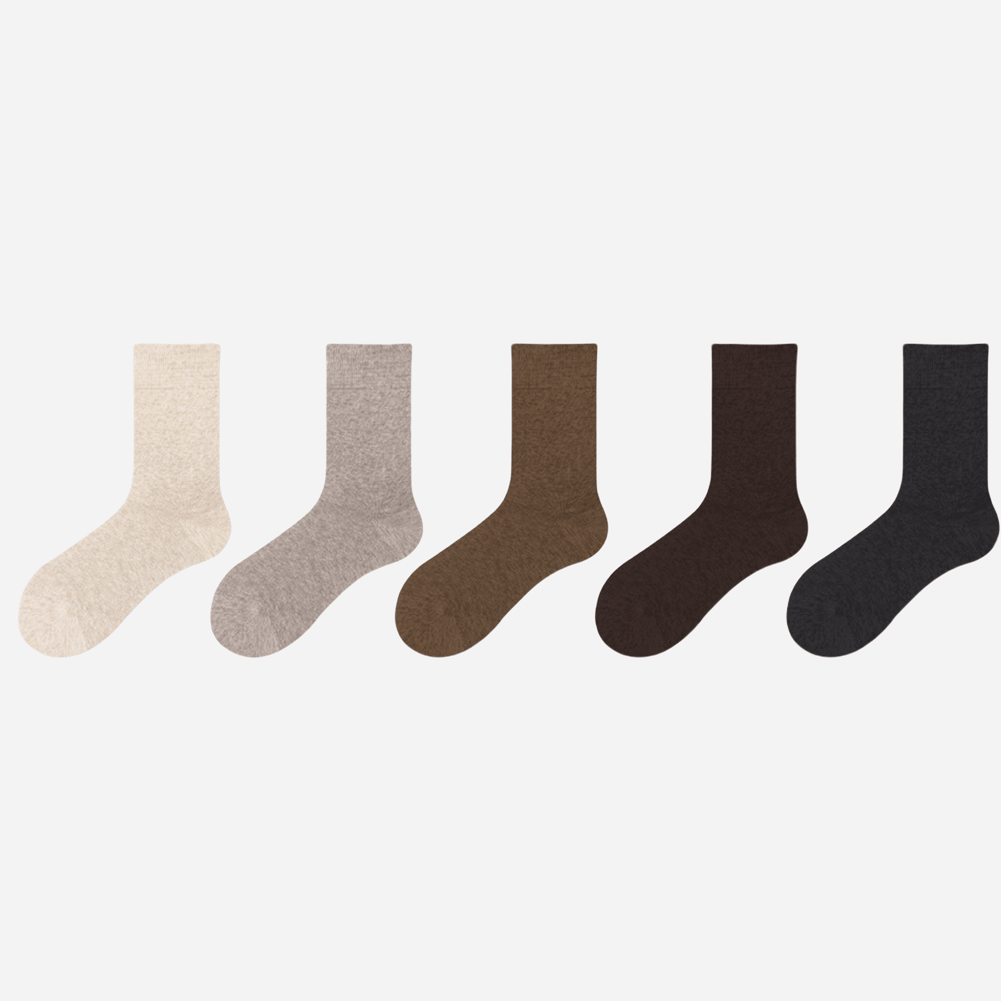 Women's Cloud-Soft Heathered Socks - 5 Pairs