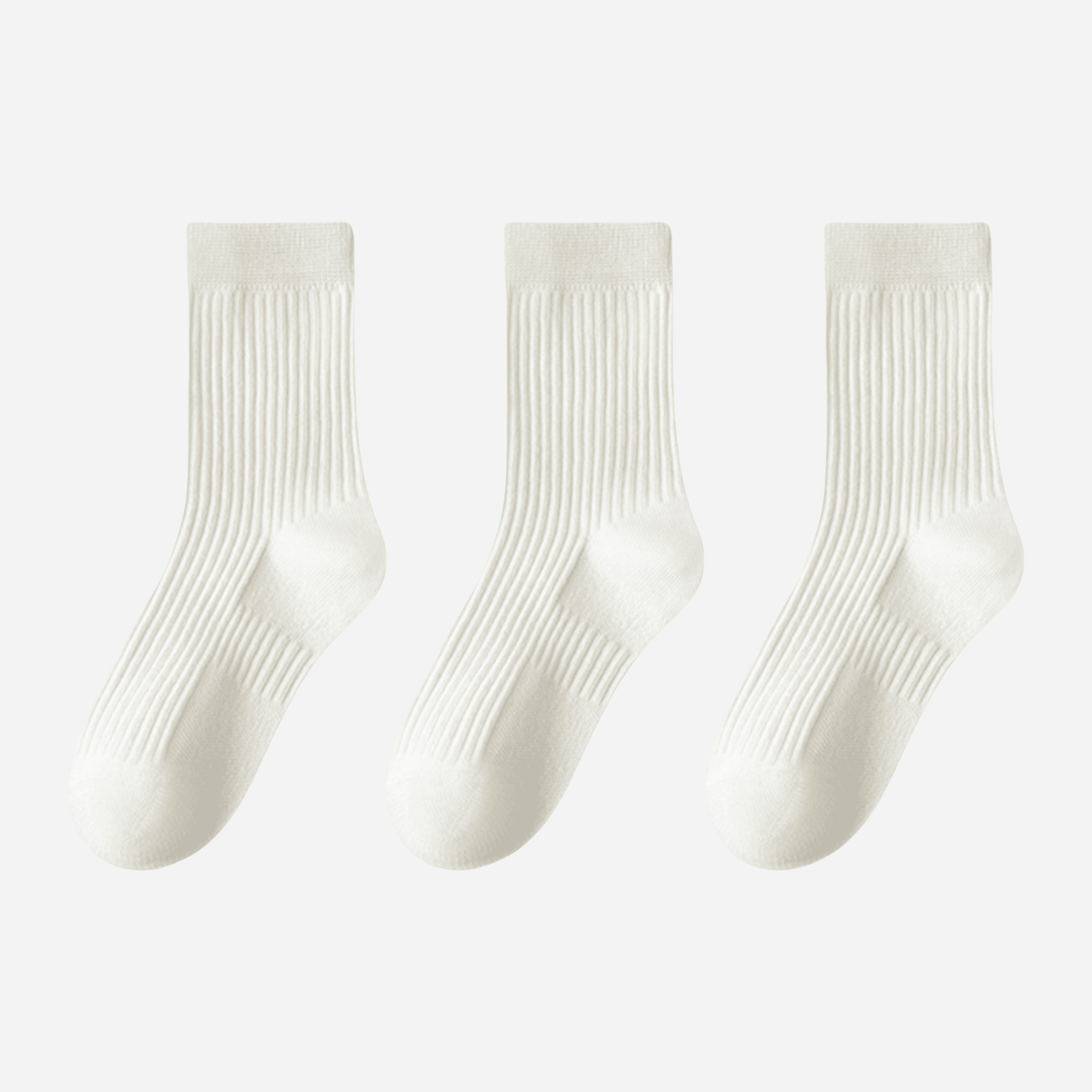 Kid's Unisex Ribbed Socks - 3 Pairs - Weavasocks