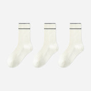 Kid's Modern Basic Crew Socks - 3 Pairs - Weavasocks