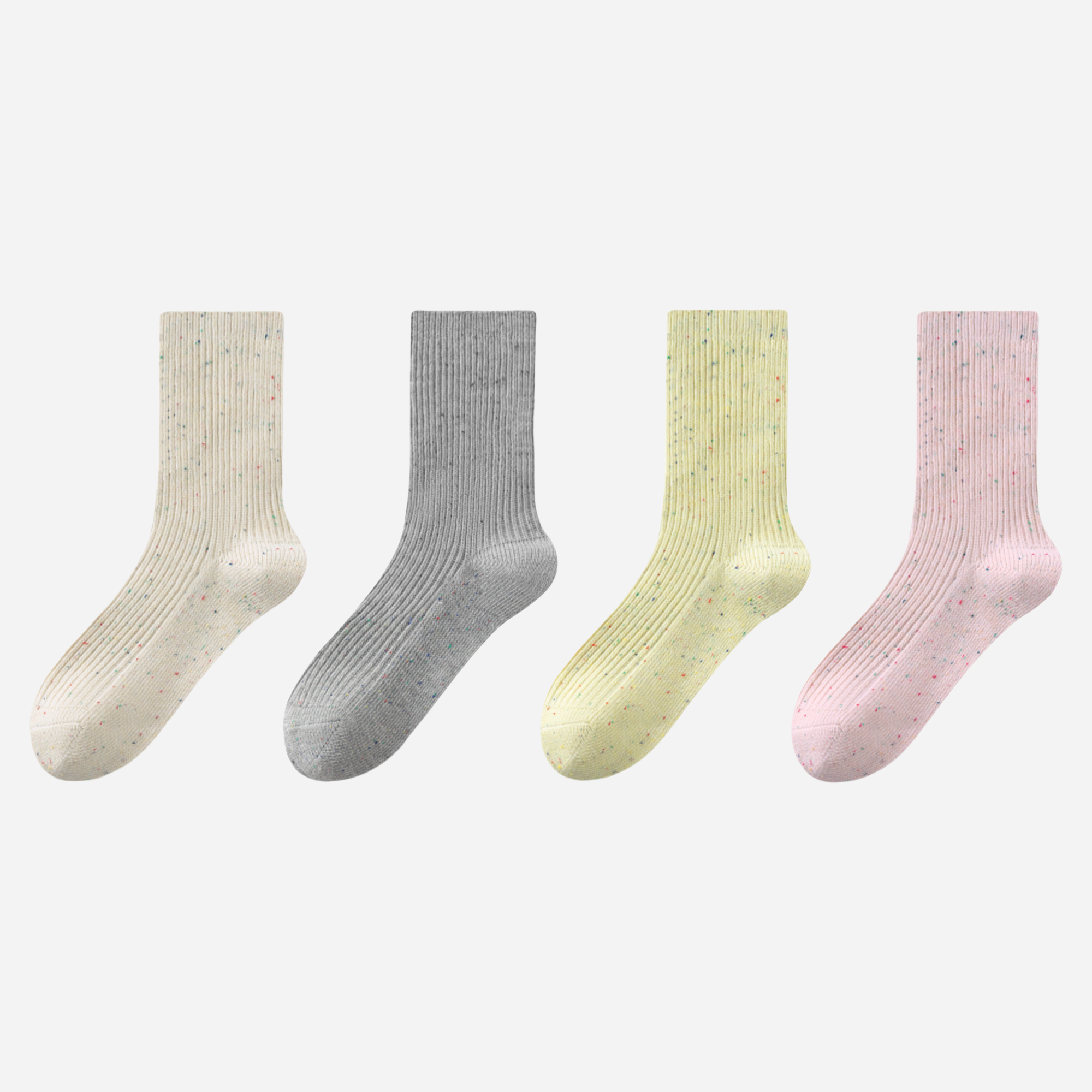 Women's Sprinkle Knit Socks-4 Pack