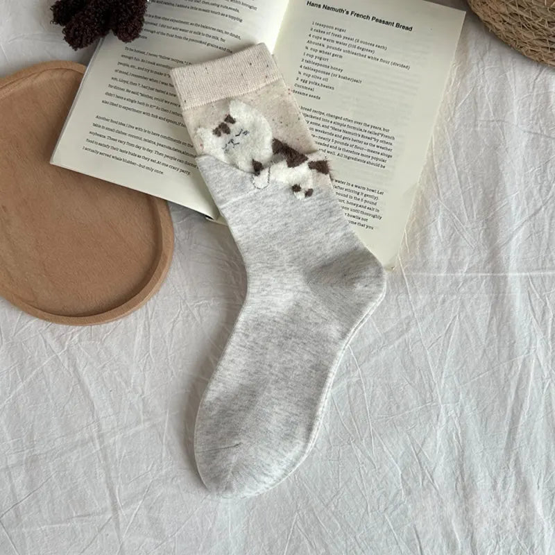 Peeking Cat Socks