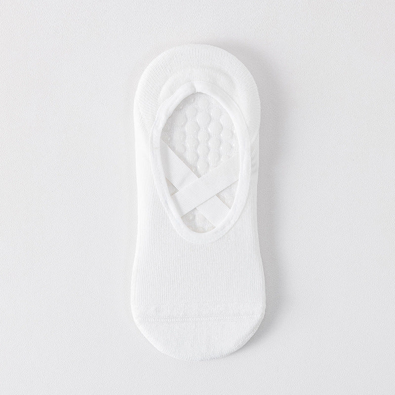 92% Cotton Cushioned Anti-Slip Yoga Socks