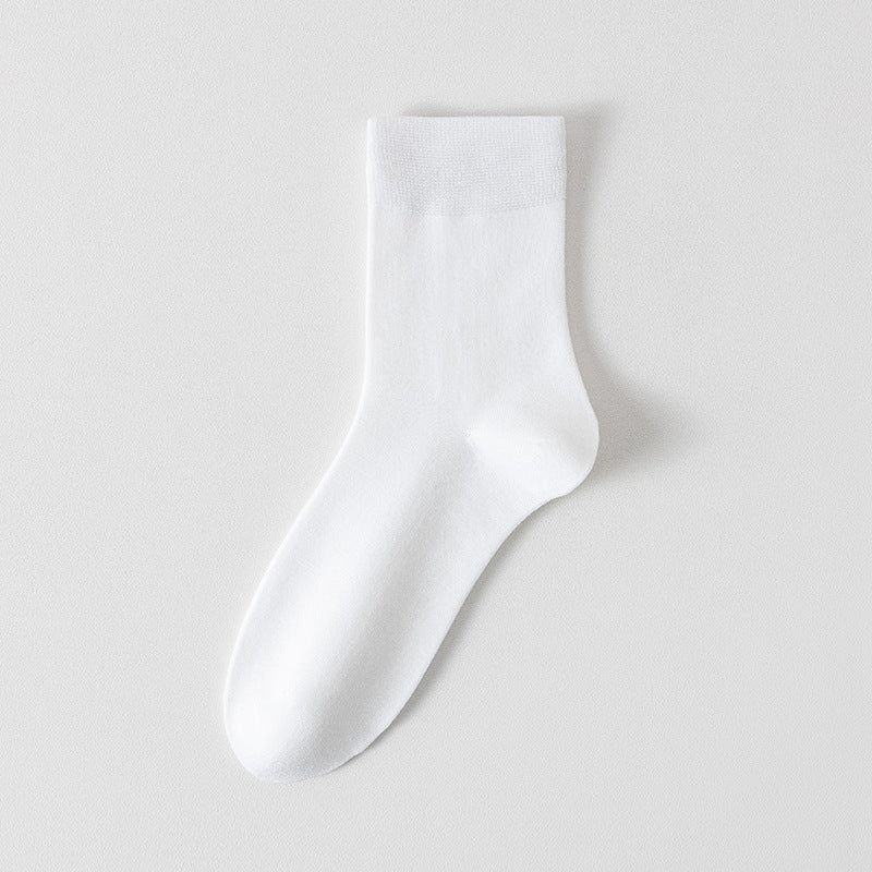 Men's 60% Bamboo Fiber Anti-Odor Crew Socks - product photo showing secure grip comfort