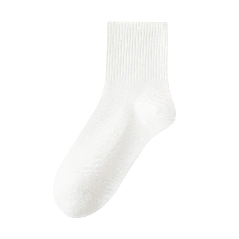 Women's 98% Cotton Essential Solid Quarter Socks