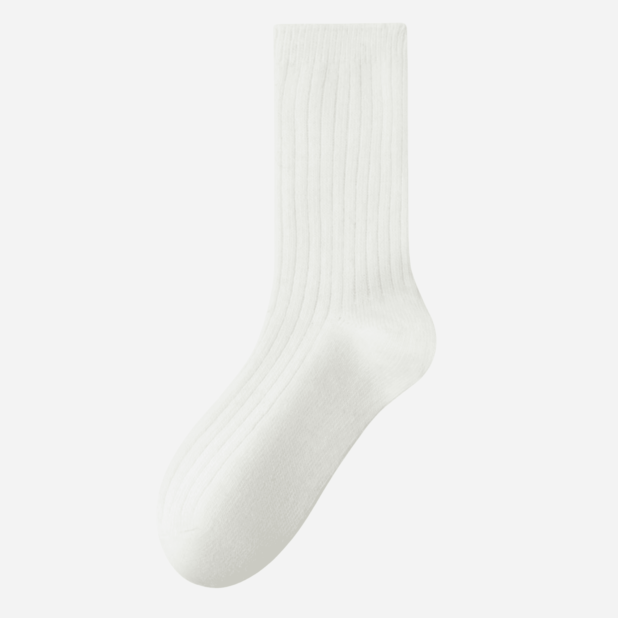 Women's Classic Merino Wool Ribbed Socks - Single Pair