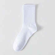 "Titan Mesh" Big & Tall Men's Crew Socks - product photo showing breathable mesh comfort