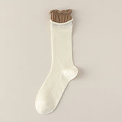 Women's Ultra-Thin "Airy" Rolled Cuff Slouch Socks