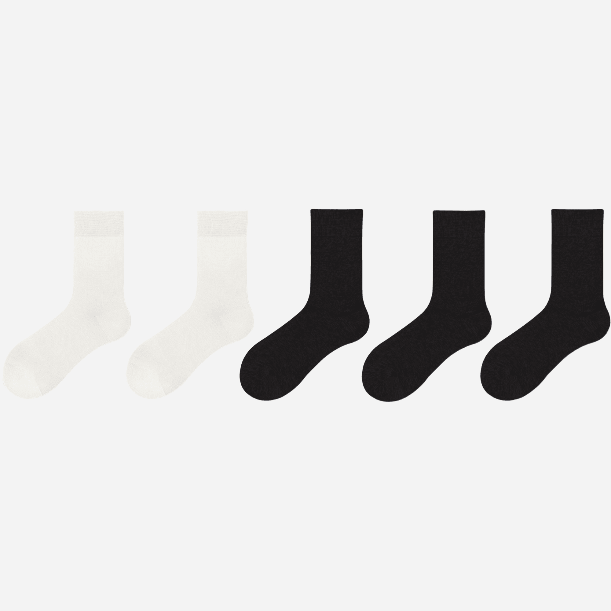 Women's Cloud-Soft Heathered Socks - 5 Pairs