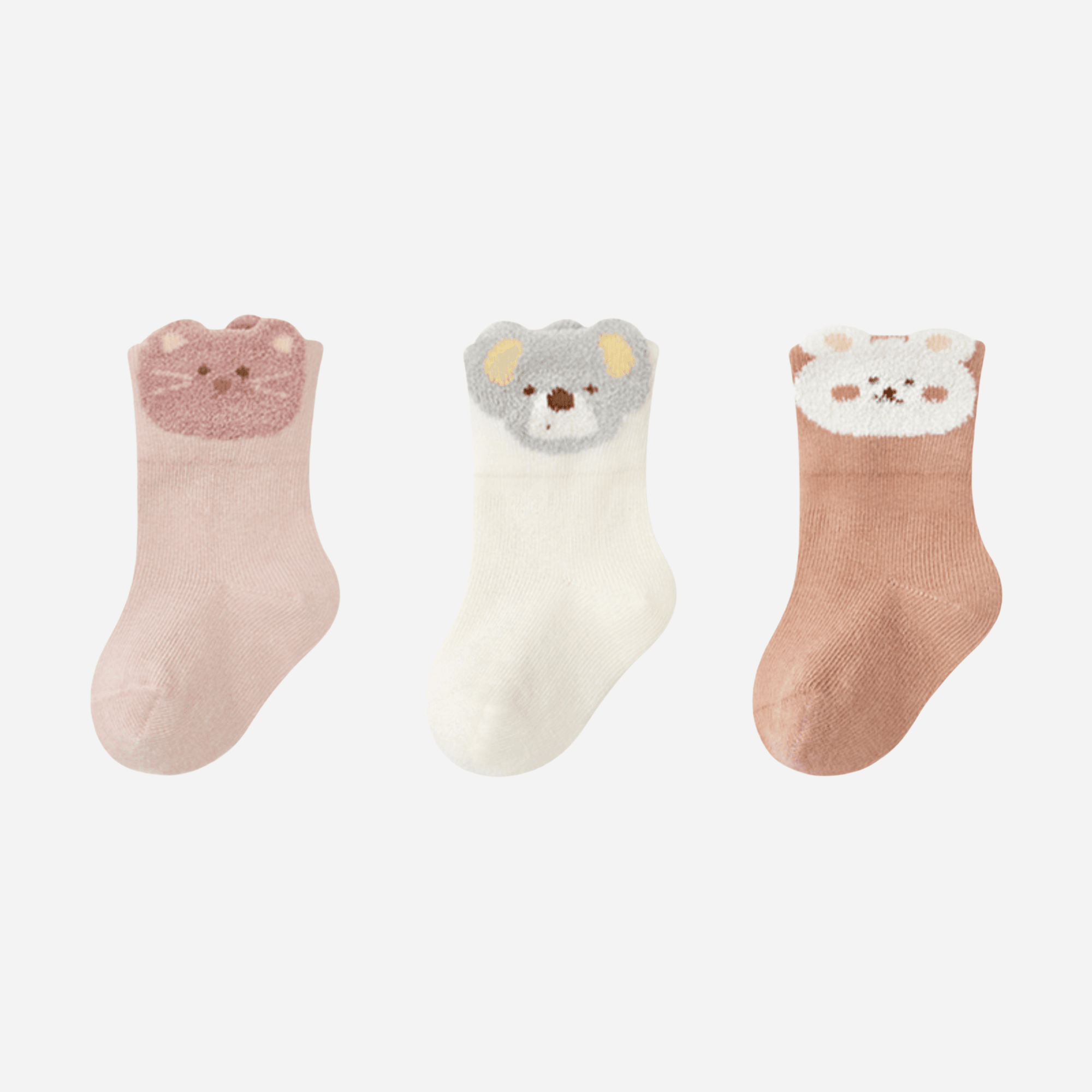 Babies' Cuddle Buddies Ankle Socks-3 Pack - Weavasocks
