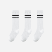 Kid's Varsity Stripe Knee High Socks - 3 Pairs - Weavasocks