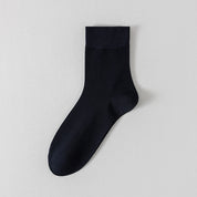 Men's 60% Bamboo Fiber Anti-Odor Crew Socks - product photo showing secure grip comfort