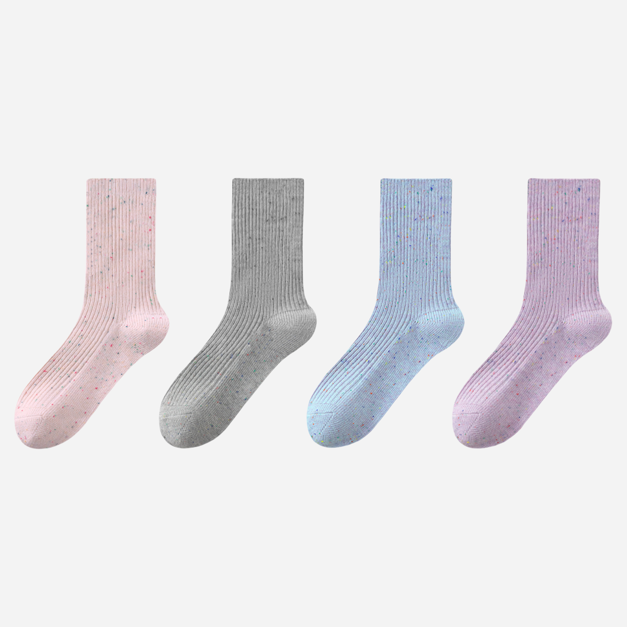 Women's Sprinkle Knit Socks-4 Pack