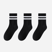 Kid's Retro Stripe Crew Socks - 3 Pairs - Weavasocks