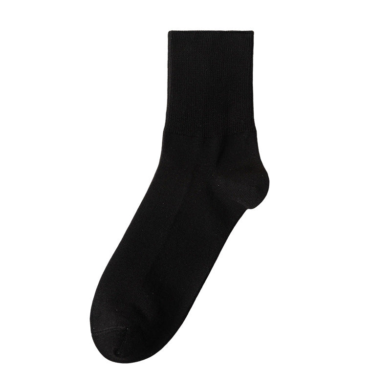 Men's Big & Tall 98% Cotton Loose Top Socks