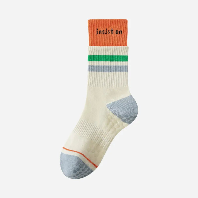 Retro Grip Socks
