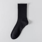 "Titan Mesh" Big & Tall Men's Crew Socks - product photo showing breathable mesh comfort