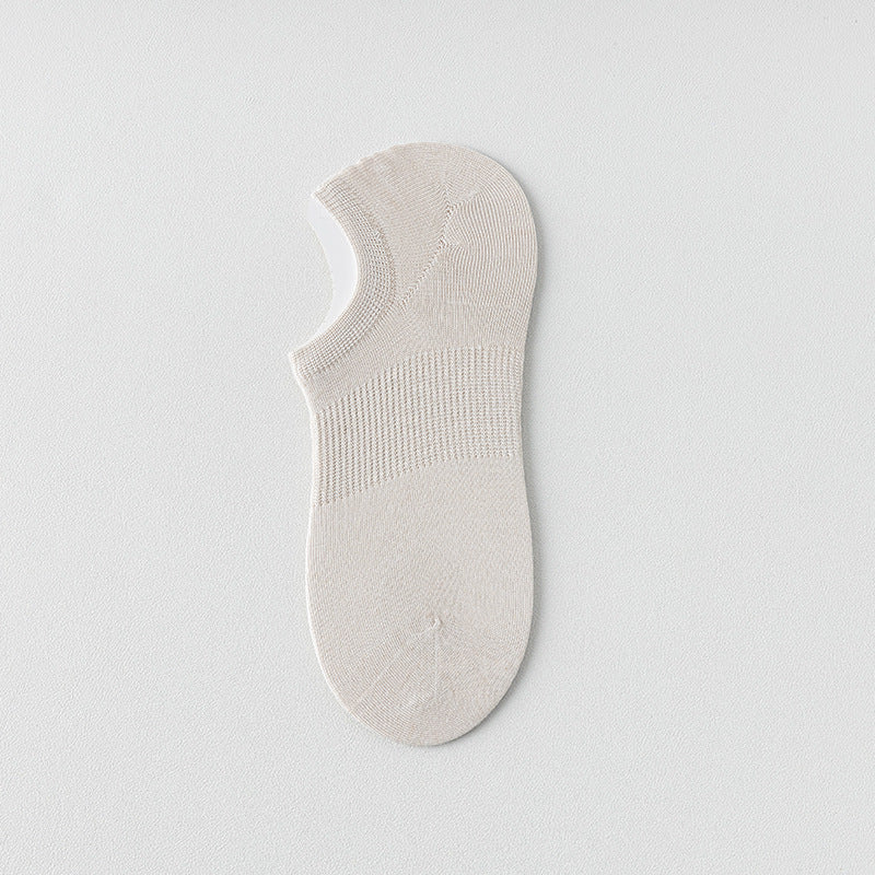 Women's Silk Blend Cooling Invisible Socks