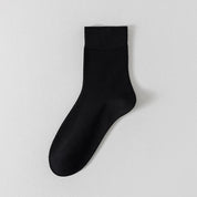 Men's 60% Bamboo Fiber Anti-Odor Crew Socks - product photo showing secure grip comfort